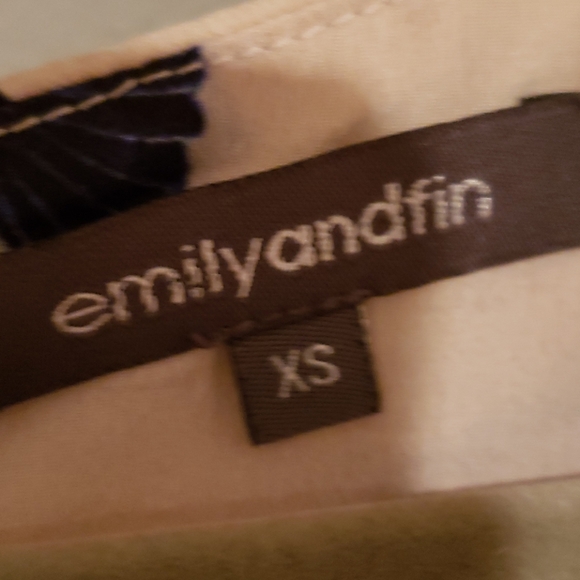 Modcloth Emily and Fin Bird Aviary Dress XS - Picture 3 of 5